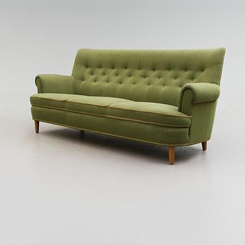 SOFFA, "Hemmakväll", Carl Malmsten, 1900-talets mitt.
