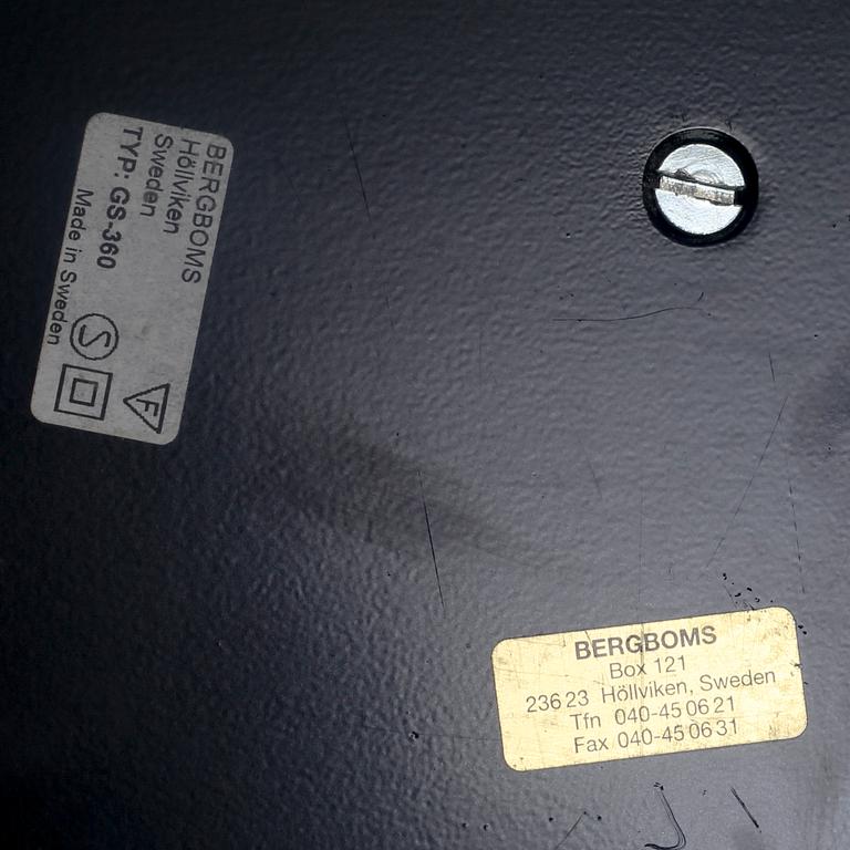 Bordslampa Bergboms sent 1900-tal.