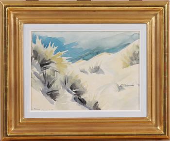 CLEVE, AGNES, blandteknik på pannå, sign o dat "-29".