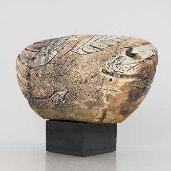 Henrik Allert, skulptur, stengods, signerad.