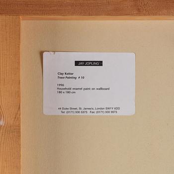 Clay Ketter, "Trace painting #10".