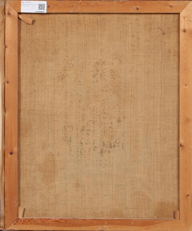 OKÄND KONSTNÄR, olja på duk, signerad, 1900-tal.