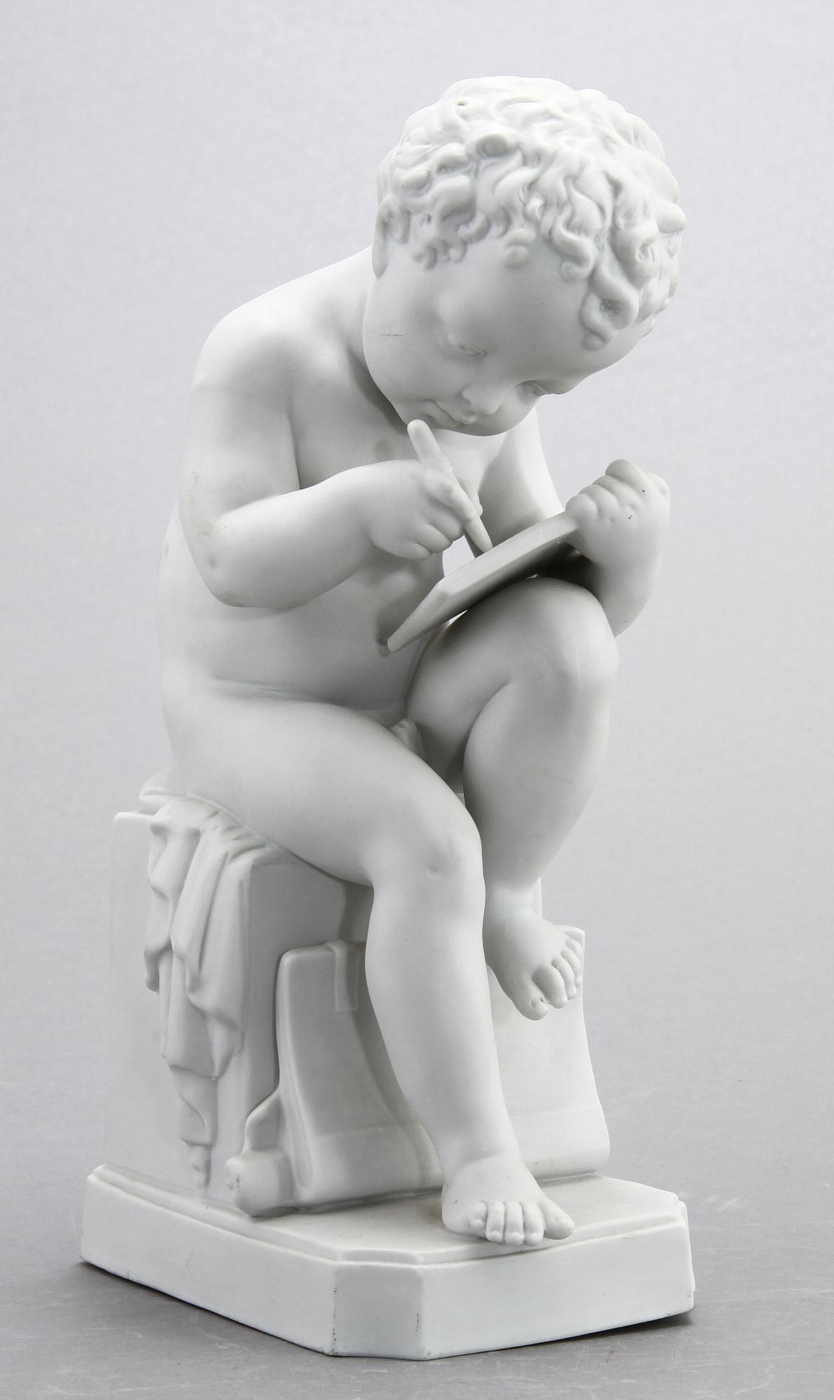 SKULPTUR, parian, Katzhütte, Tyskland, 1900-tal.