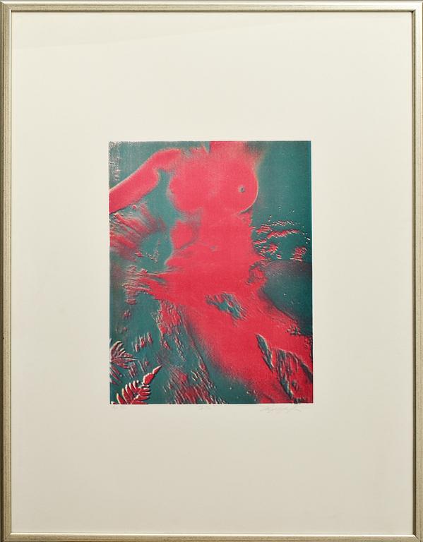 RUPERT JASEN SMITH, screenprint med diamond dust, sign och numr 4/10.