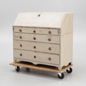 A 18th/19th Century Painted Secretaire.