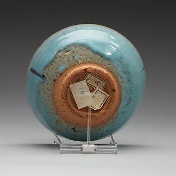 A Junglazed bowl, Song/Yuan dynasty.