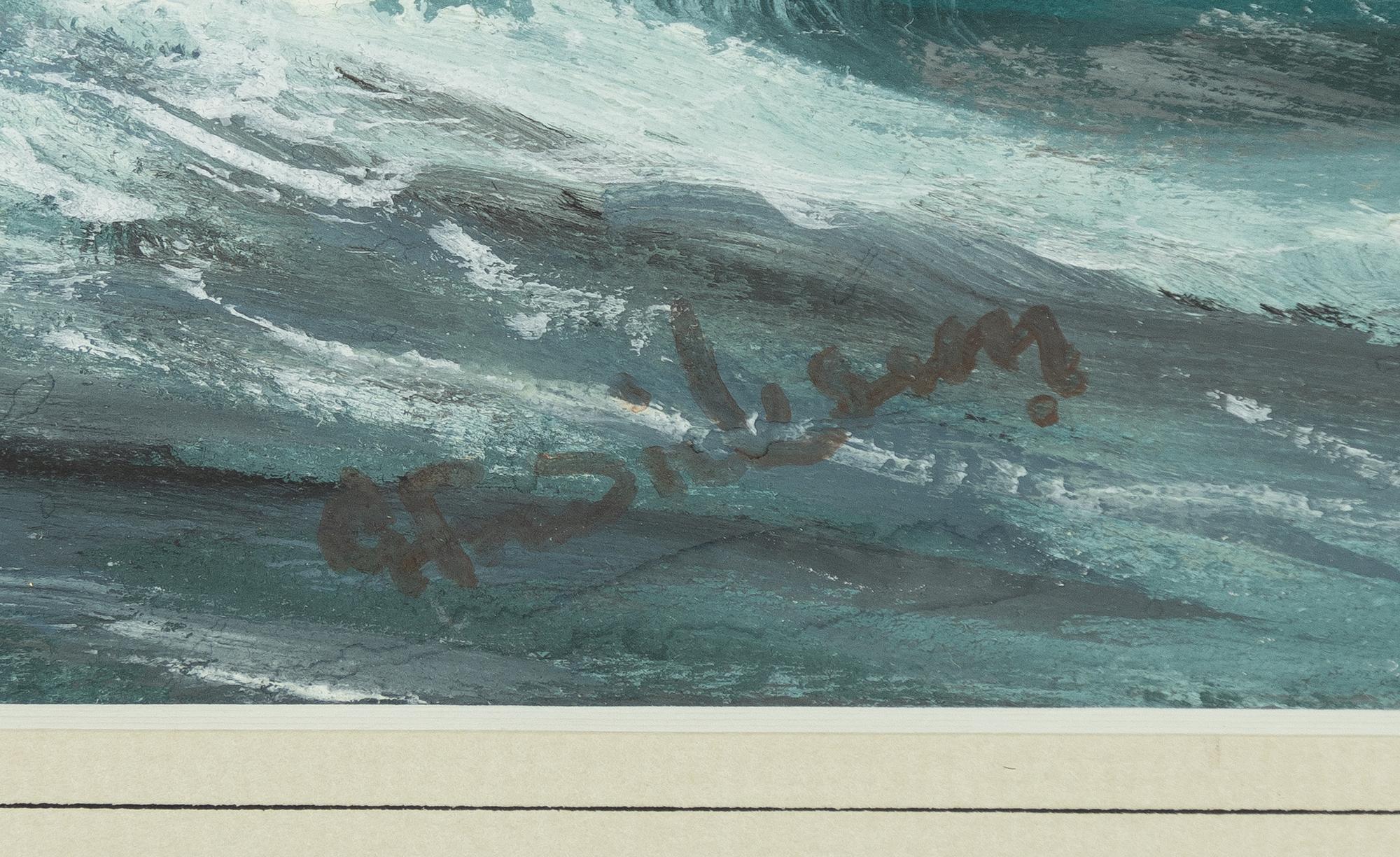 Gustaf Fredriksson, The three-masted barque "Solid" (Captain J. Jansson).