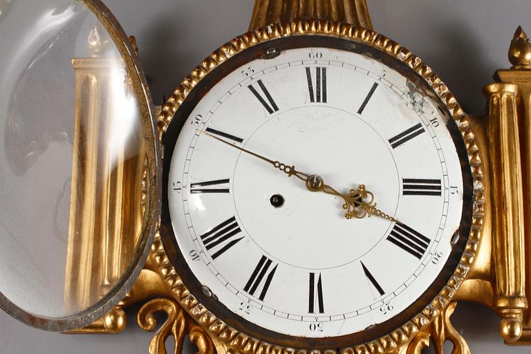 VÄGGUR, gustaviansk stil, omkring 1900.