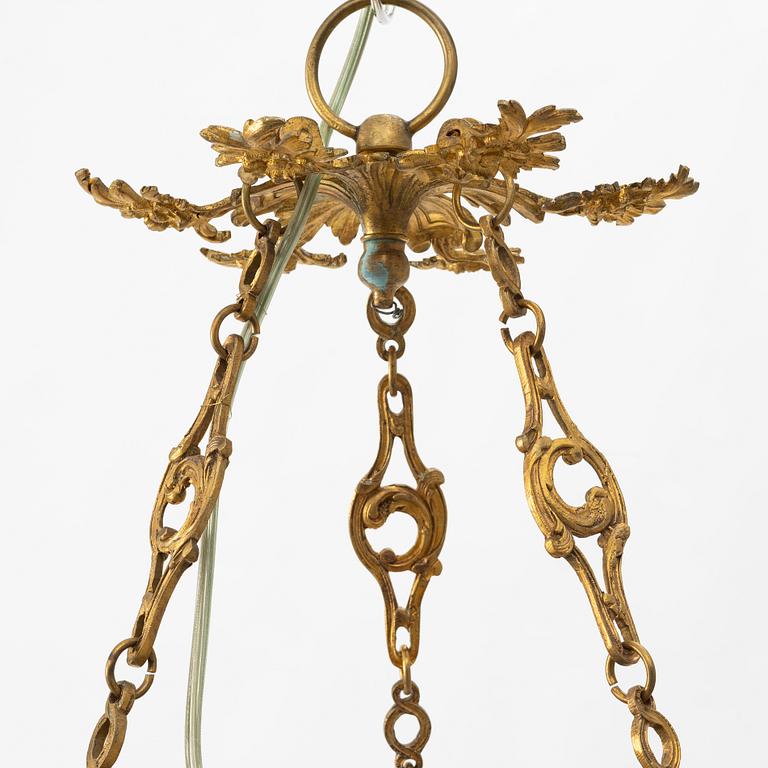 Chandelier, late 19th century, Neo-Rococo.