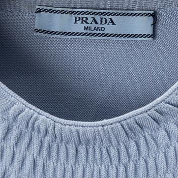 Prada, a set of three silk tops, size 40.