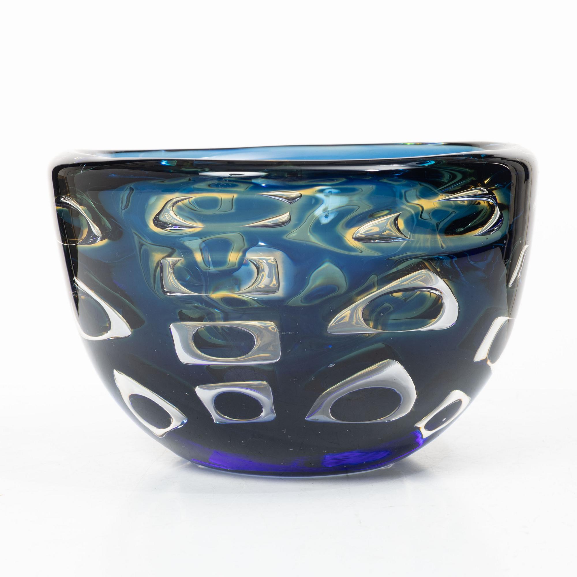 Ingeborg Lundin, a bowl, Ariel, Orrefors.