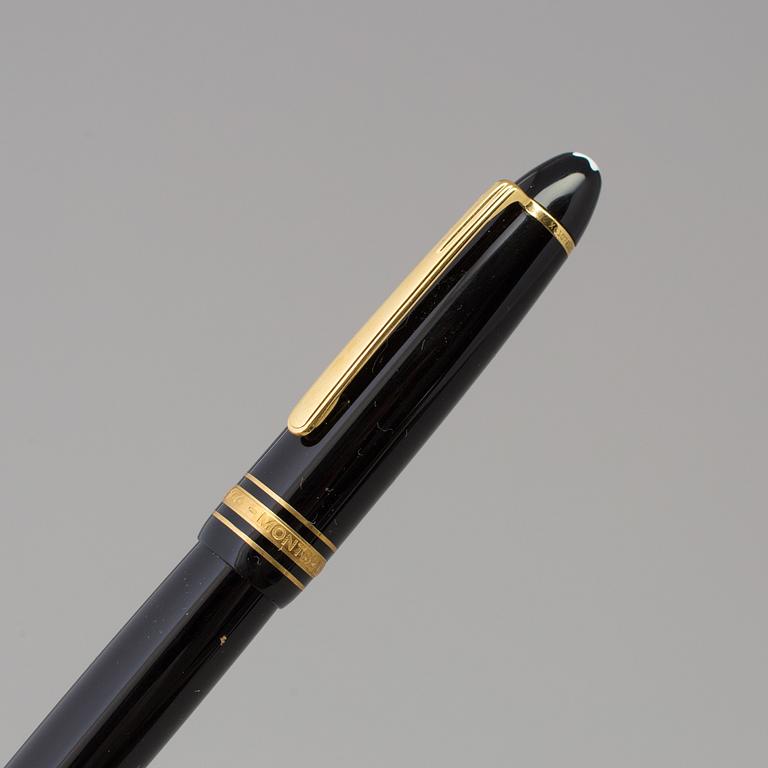 A Montblanc highlighter document pen.