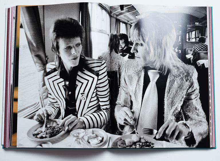 Mick Rock, limited edition photo book signed by Rock and Bowie 2015 published by Taschen.