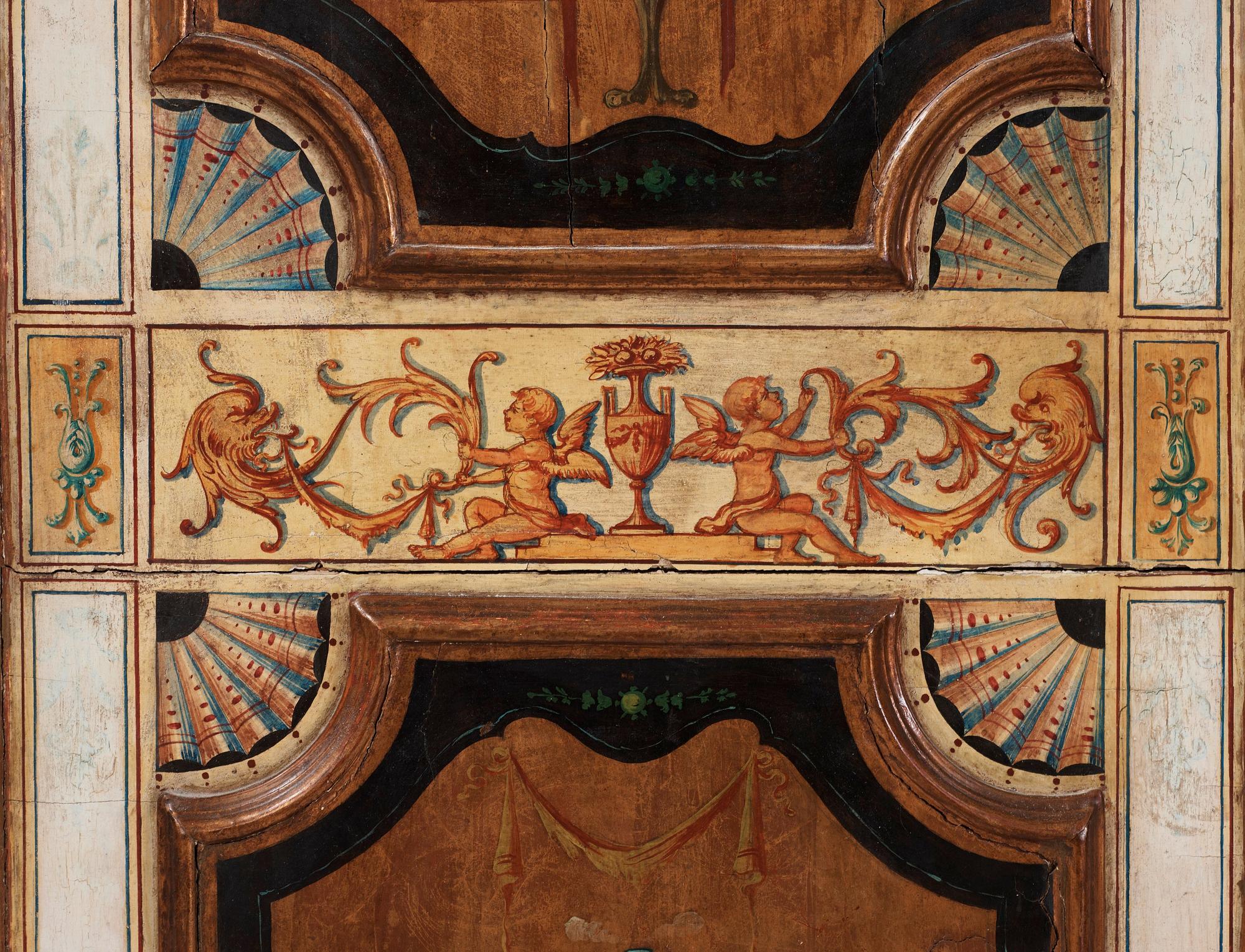 SKÅP. Italien, 1700-talets slut.