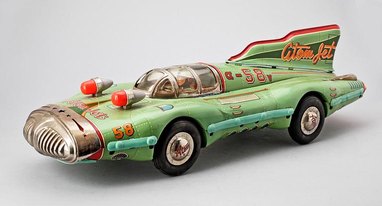 YONESAWA, Atom Jet -58, racerbil, Japan, ca 1958.