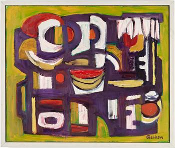 BO BESKOW, oil on canvas, signed Beskow.