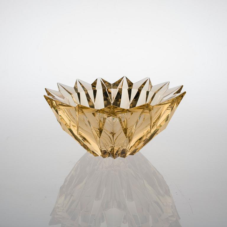 Aimo Okkolin, CRYSTAL VASES, 3 PCS.