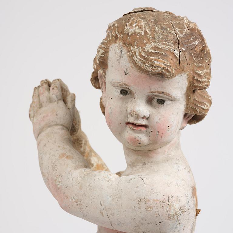 Skulpturer ett par ca år 1700, troligen Tyskland, Barock.