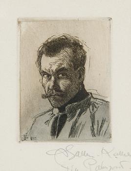Akseli Gallen-Kallela, Self-Portrait.