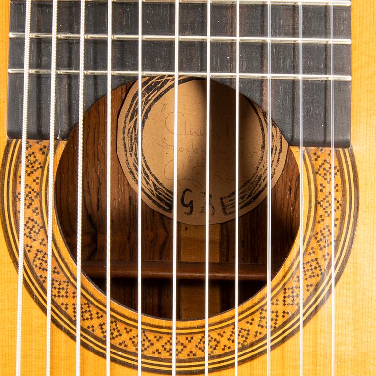 Georg Bolin, guitar / baroque guitar 1971.