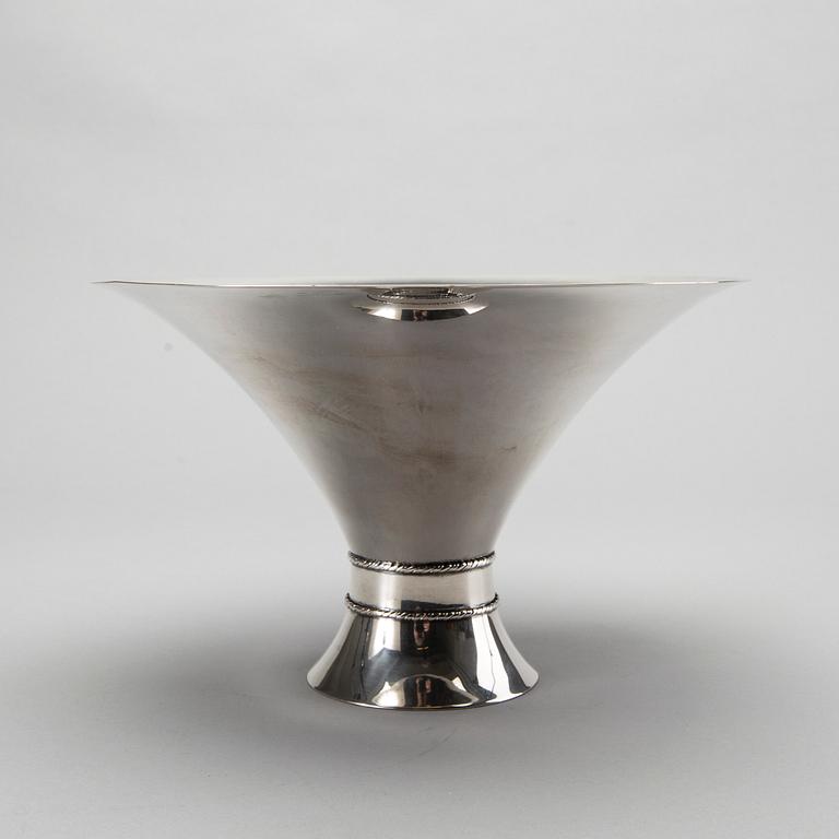 WIWEN NILSSON, skål, silver, Lund 1929.