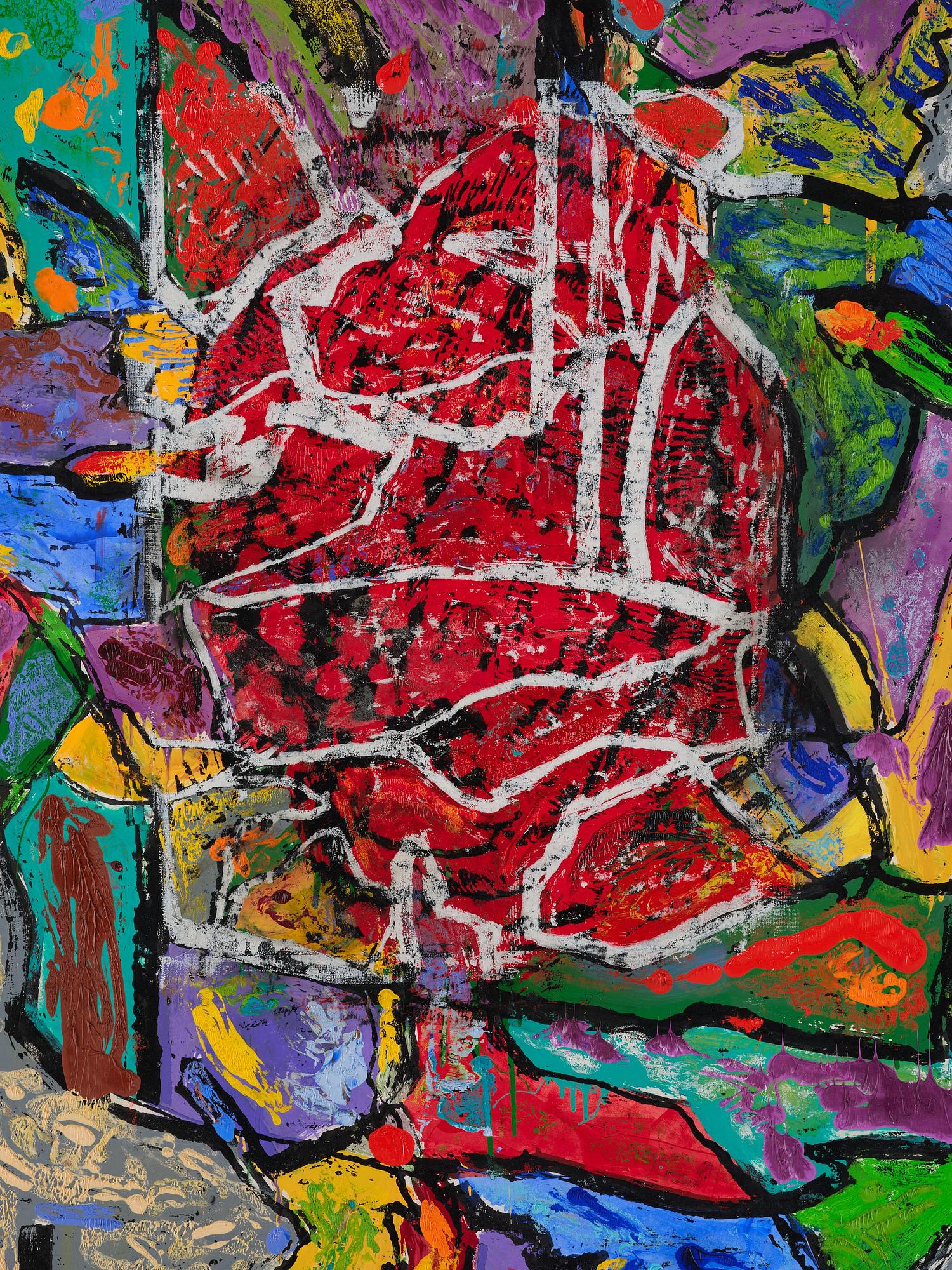 Jim Dine, "Big Arms, Big Shoulders".
