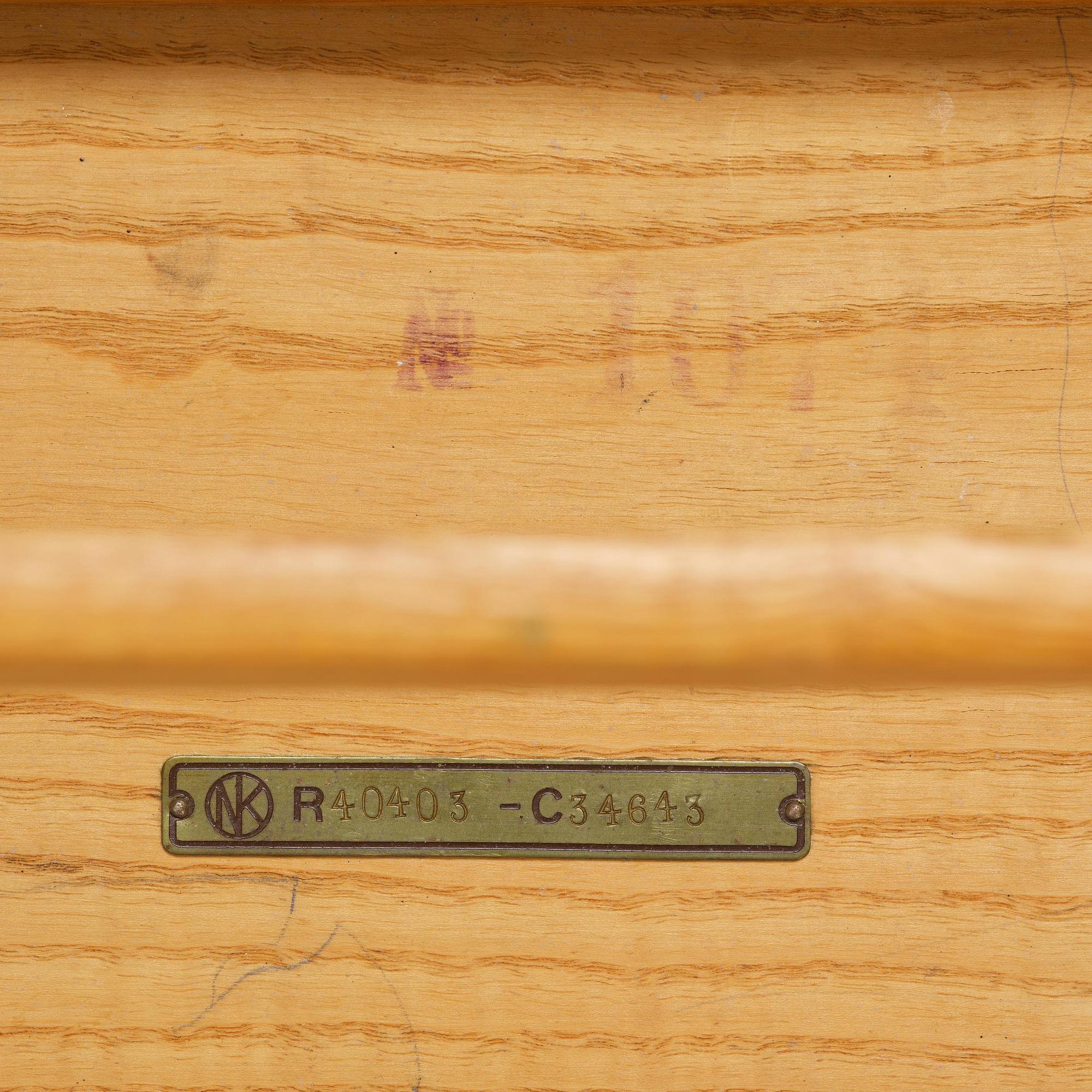Elias Svedberg, an important side table, Nordiska Kompaniet, Sweden, for the World Exposition in Paris 1937.