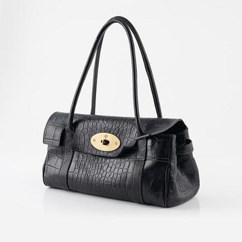 Mulberry, an embossed oak leather 'Bayswater Small' handbag. - Bukowskis