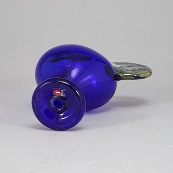 OIVA TOIKKA, LASILINTU, "Juhlakukko", signeerattu O. Toikka, Nuutajärvi 1997 25 v.