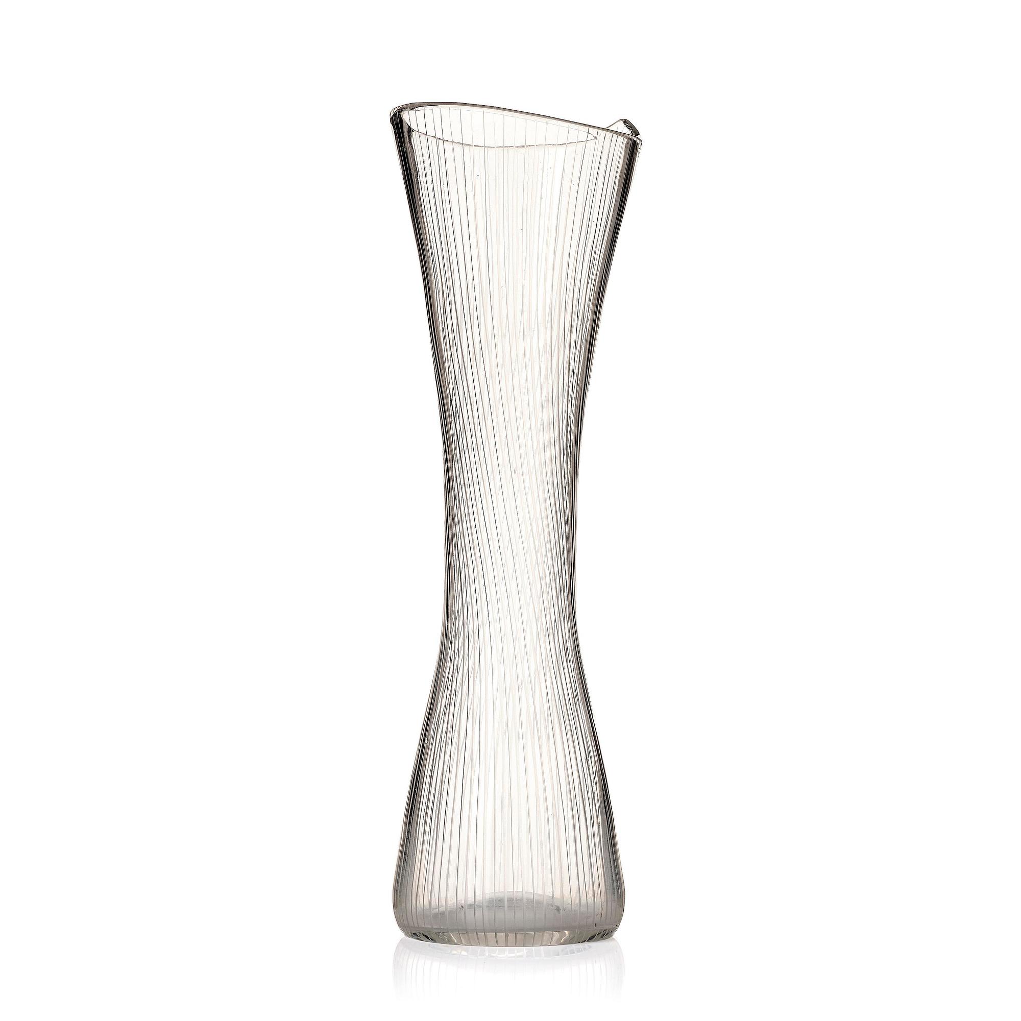 Tapio Wirkkala, a glass vase, model 3509, Iittala, Finland.
