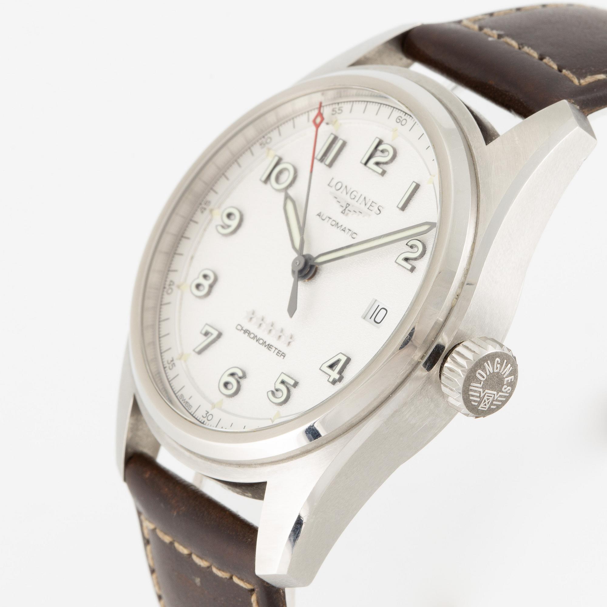 Longines, Spirit, wristwatch, 40 mm.