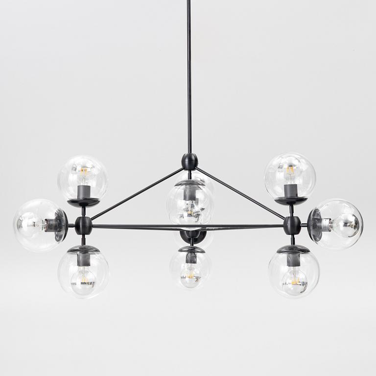 Jason Miller, taklampa, "Modo Chandelier", Roll & Hill.