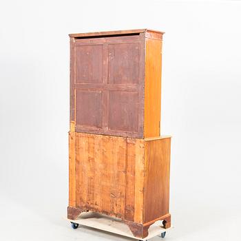 Writing cabinet/Display cabinet England early 19th century.