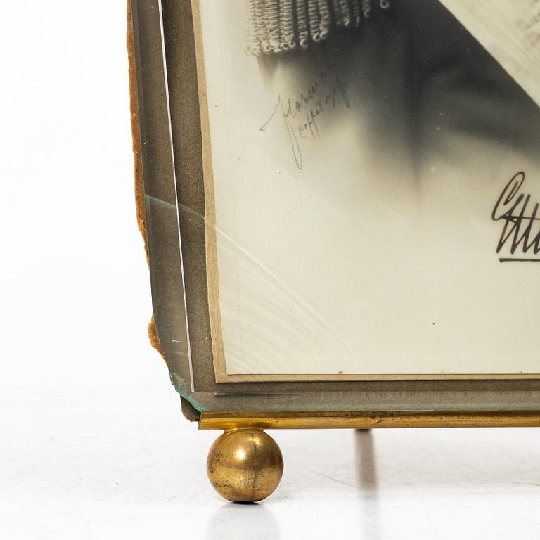 Royal photograph, Gustaf V, signed, October 1917.
