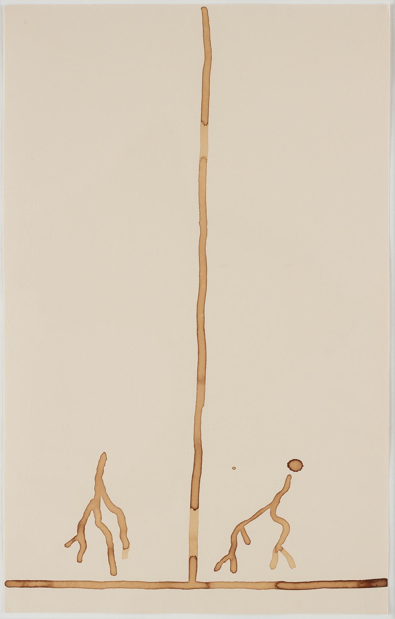 JAMES BROWN, drawing signed and dated 1988 on verso.