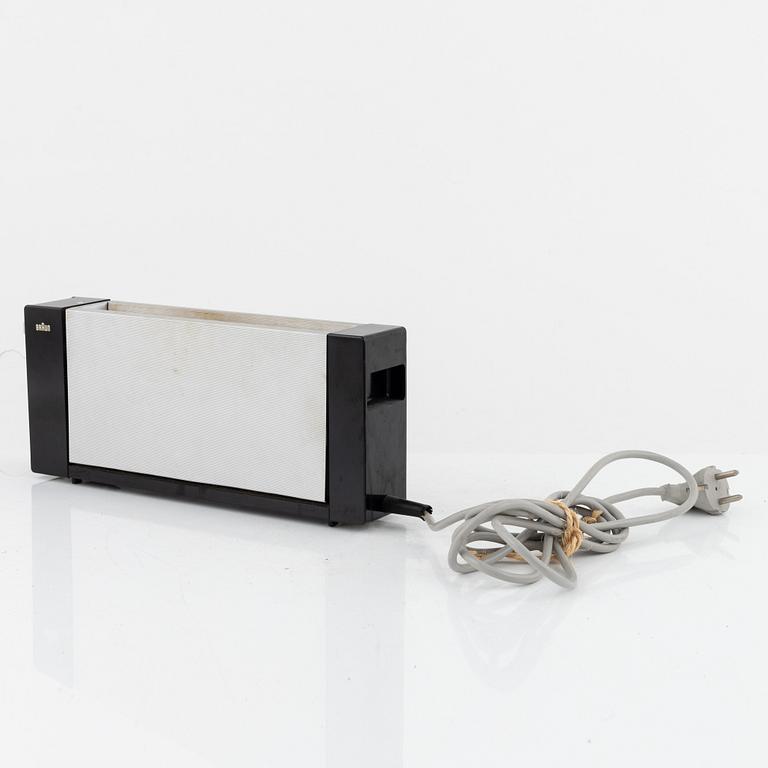 Reinhold Weiss & Hartwig Kahlcke, three  toasters, Braun.