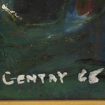 Herbert Gentry, oil on canvas, signed and dated -65.