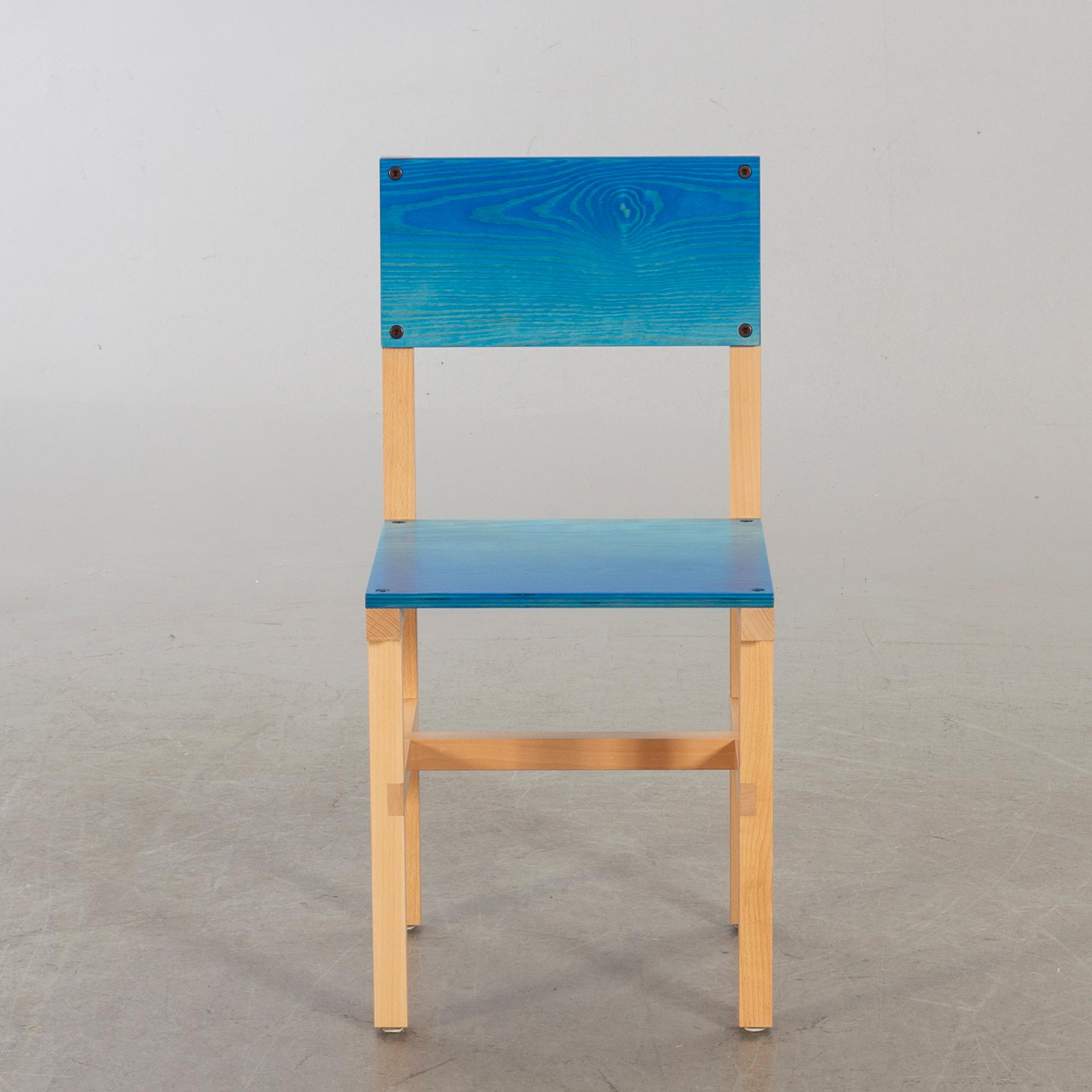 FREDRIK PAULSEN, "Röhsska" från Designbaren, stol, Blå Station 2020, nummer 50/102.