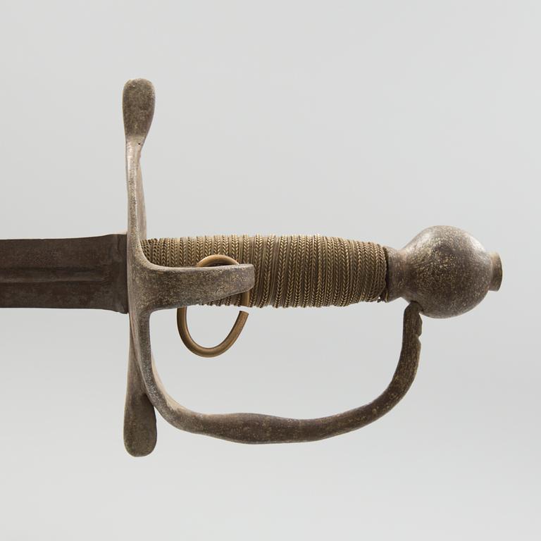 A swedish sword first half of the 18th century.