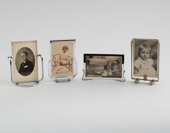 FOTOGRAFIRAMAR, 4 st, art déco, 1900-talets första hälft.