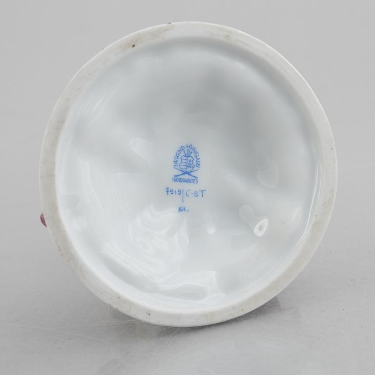 15 pieces of Herend porcelain, Hungary, 20th century.