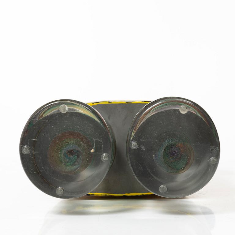 Kjell Engman, skulptur, glas, unik, signerad, Kosta Boda, 1994.