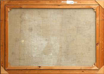 CARL WENNEMOES. Olja på duk, sign.