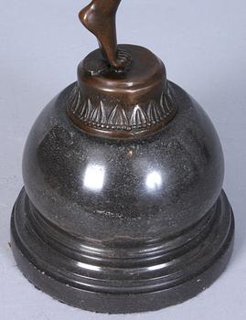 SKULPTUR, brons, märkt CL.JR. COLENEI, 2000-tal.