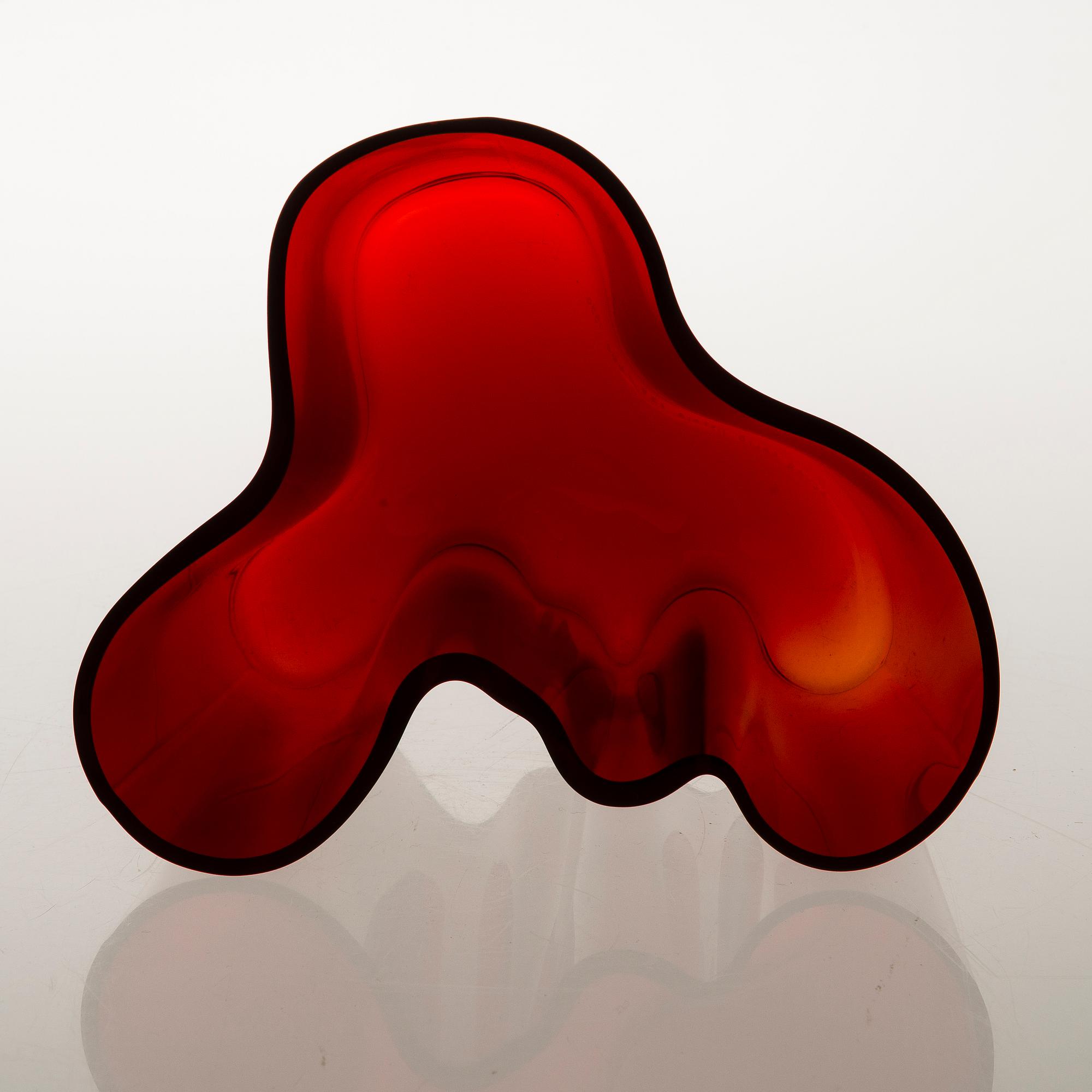 A 'Savoy' glass vase, signed "Alvar Aalto Iittala 138/400 1990.