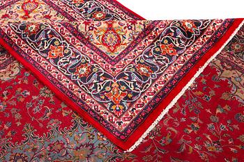 A Keshan carpet, c. 360 x 250 cm.