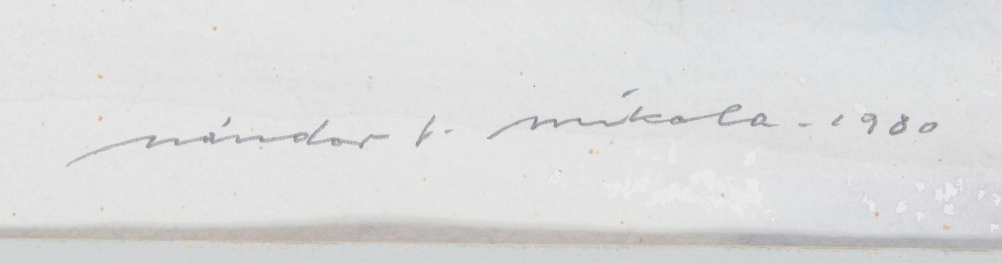 Nandor Mikola, Vinterlandskap.