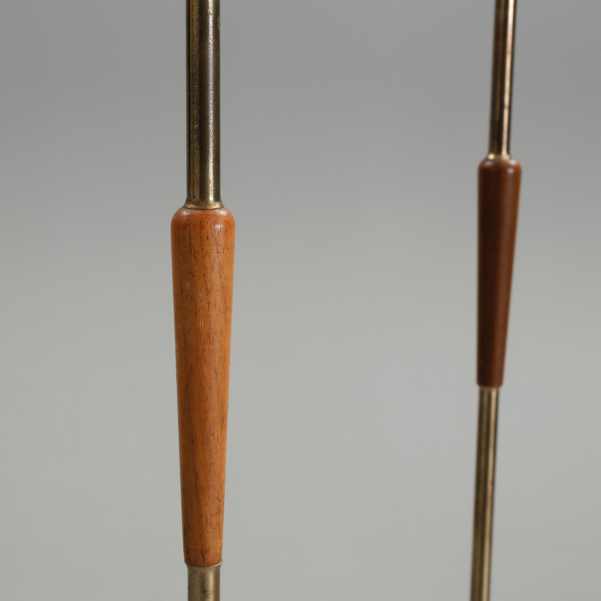 GOLVLAMPOR, ett par, 1950-/60-tal.