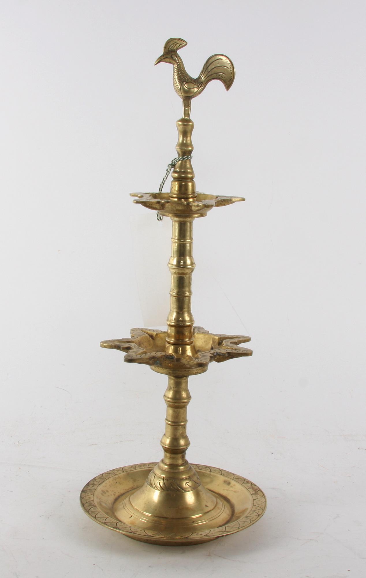 LJUSSTAKE, mässing.