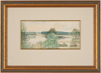 Carl Brandt · CARL BRANDT, akvarell, signerad o daterad 1901.